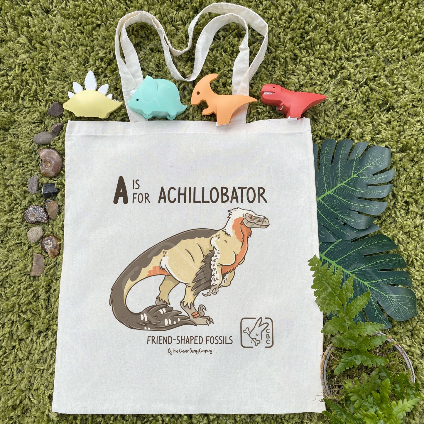 Dinosaur Tote Bags A-M!