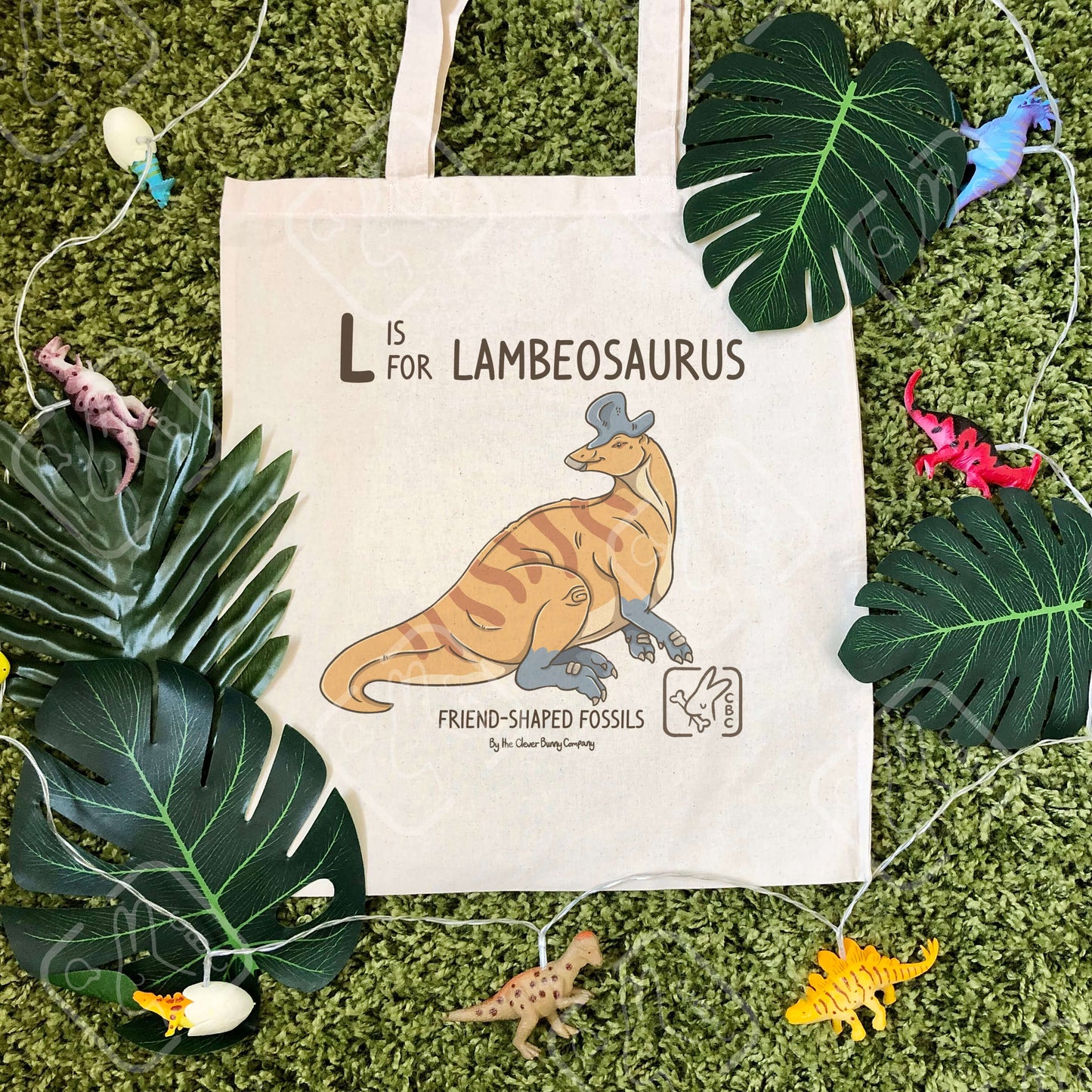 Dinosaur Tote Bags A-M!