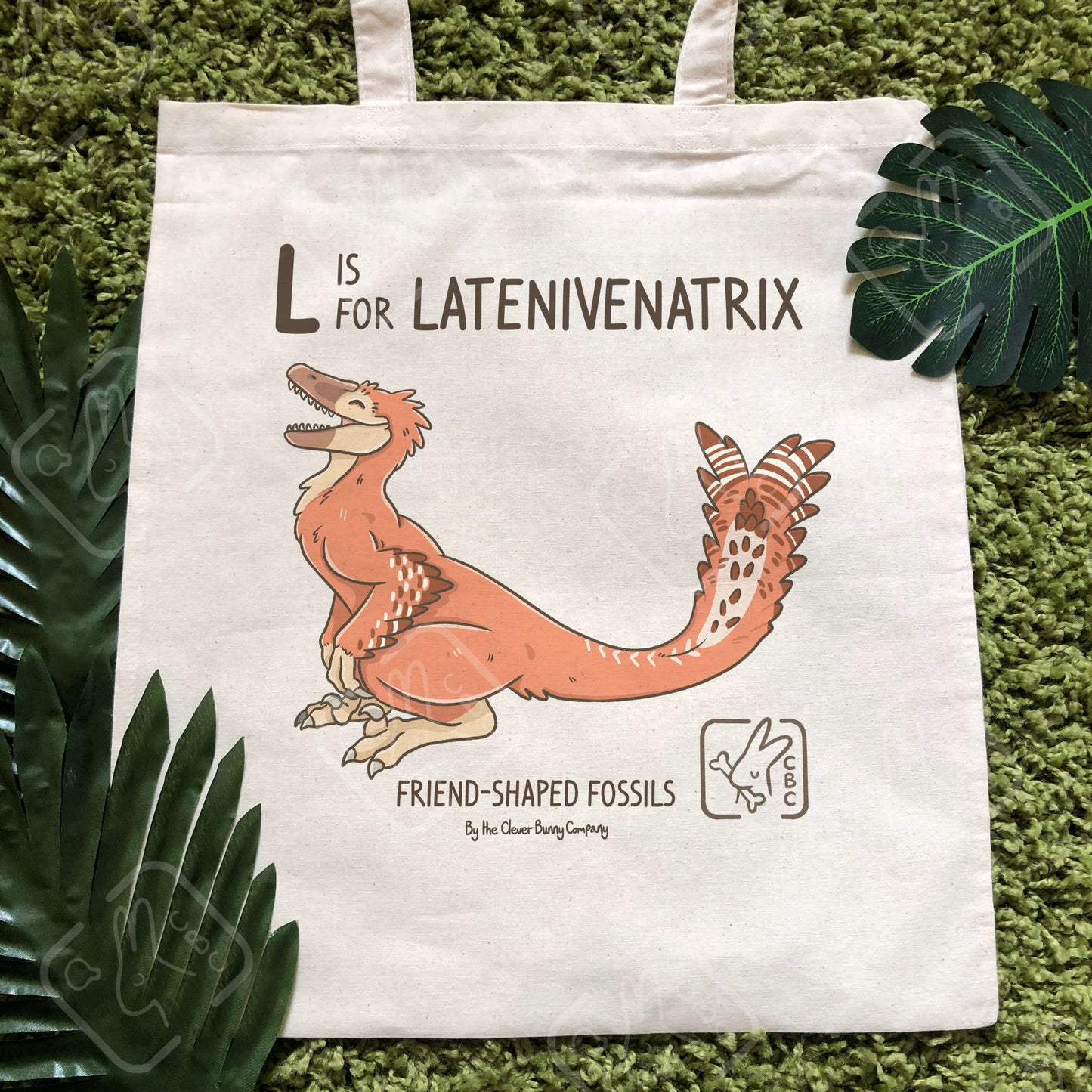 Dinosaur Tote Bags A-M!