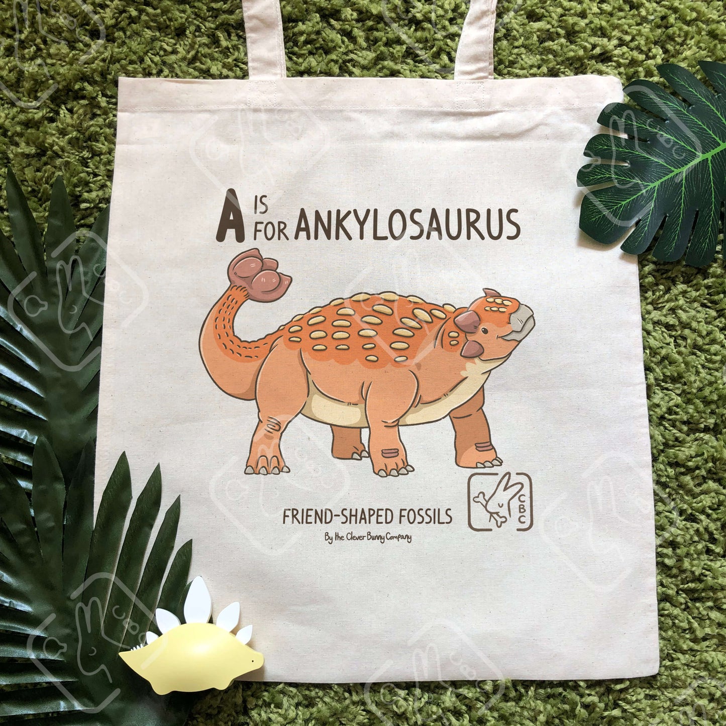 Dinosaur Tote Bags A-M!