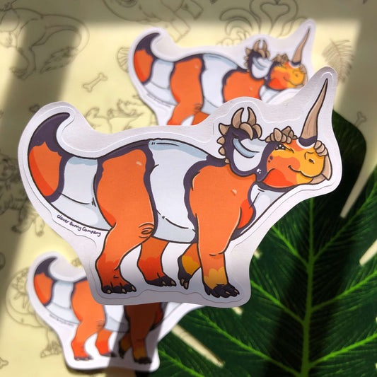 Clownfish Centrosaurus Sticker