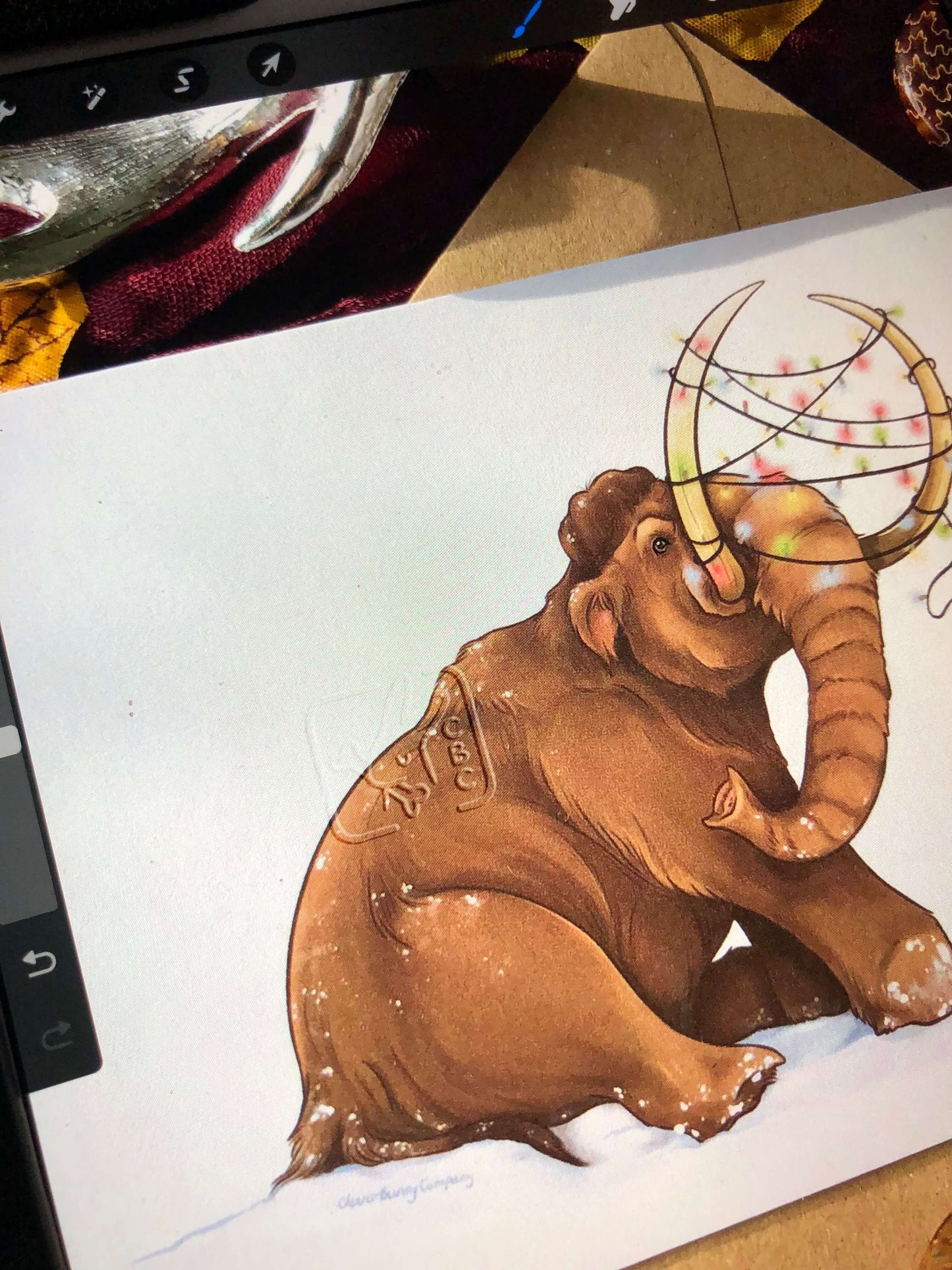 Prehistoric Christmas Card Preorders (for delivery Early Dec - UK)