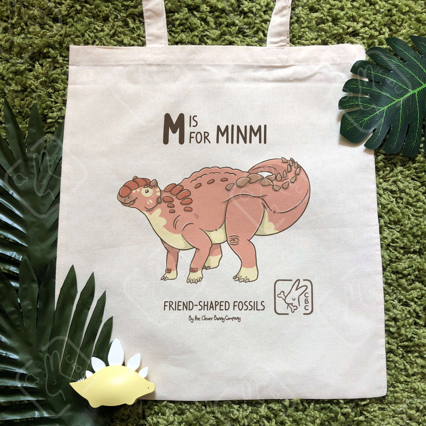 Dinosaur Tote Bags A-M!