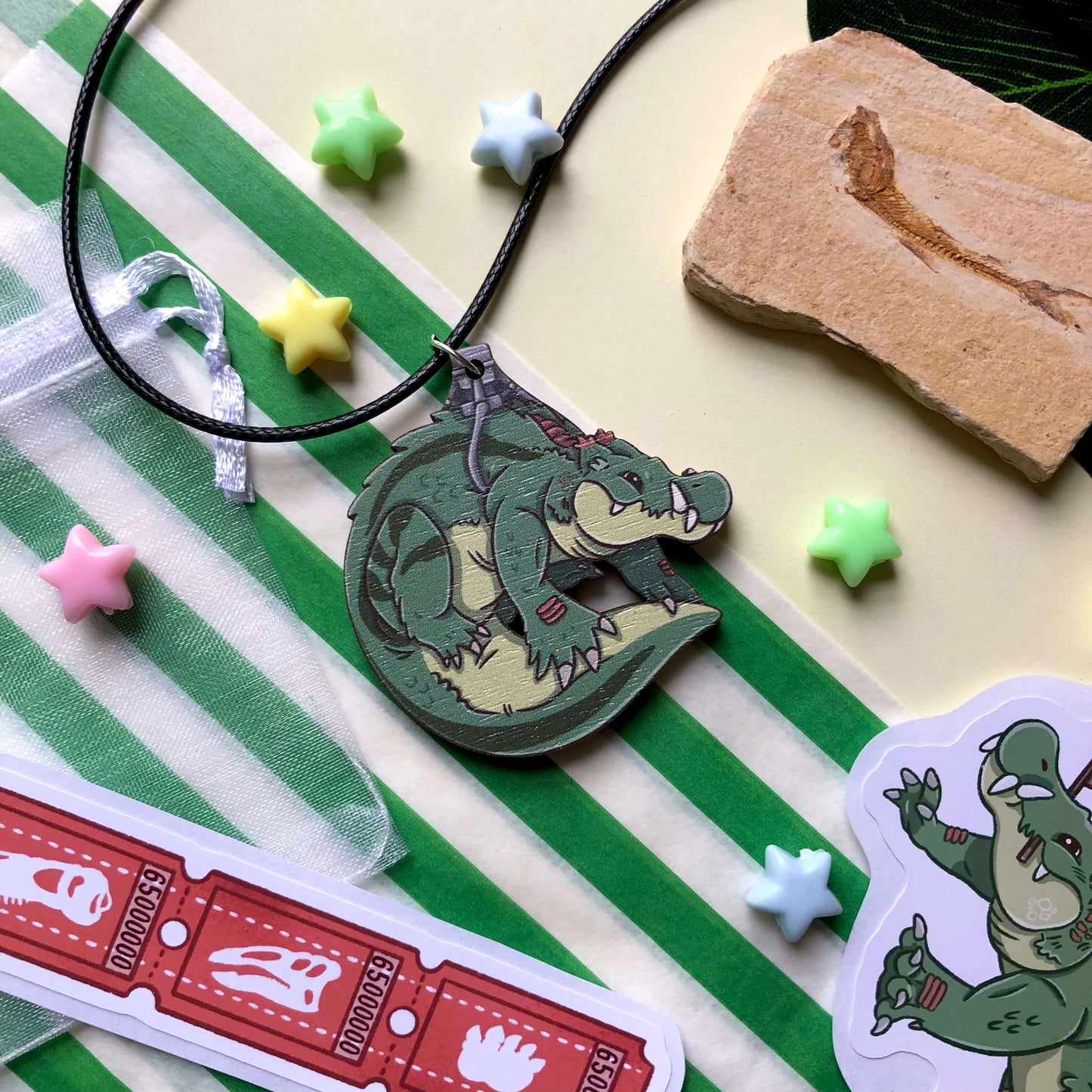Ancient Arcade: Prehistoric Wooden Necklaces Series 3!