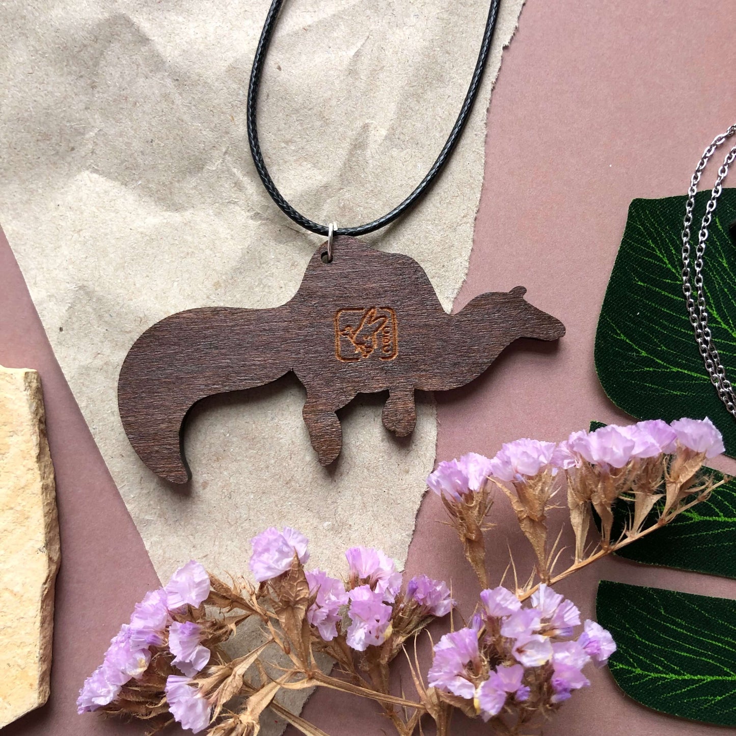Spinosaurus Skeleton Necklace