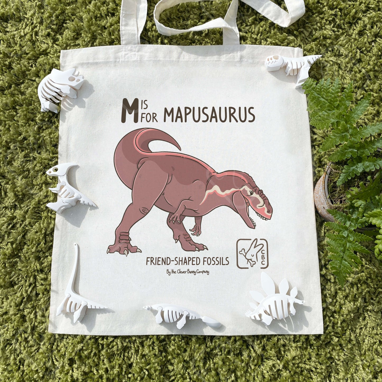 Dinosaur Tote Bags A-M!