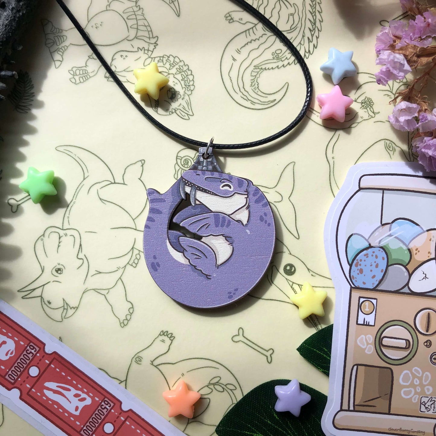 Ancient Arcade: Prehistoric Wooden Necklaces Series 3!