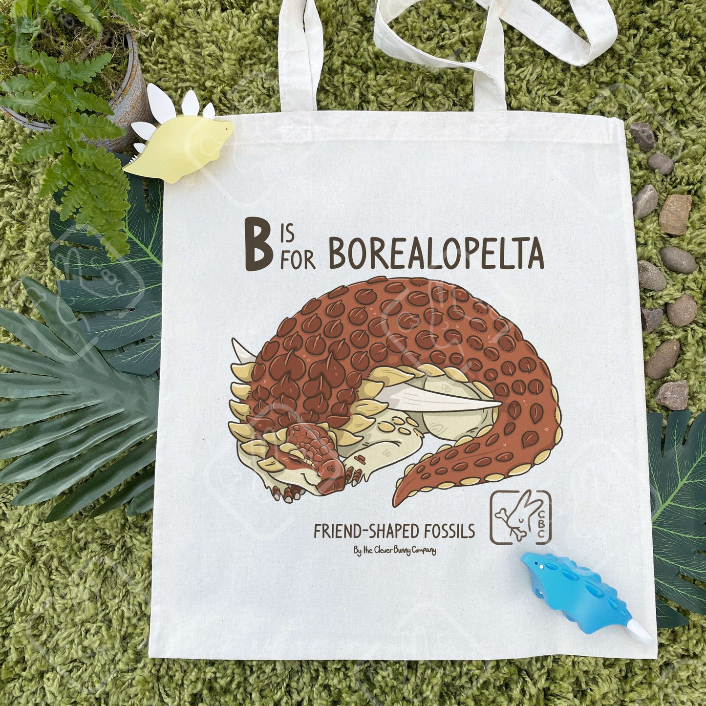 Dinosaur Tote Bags A-M!