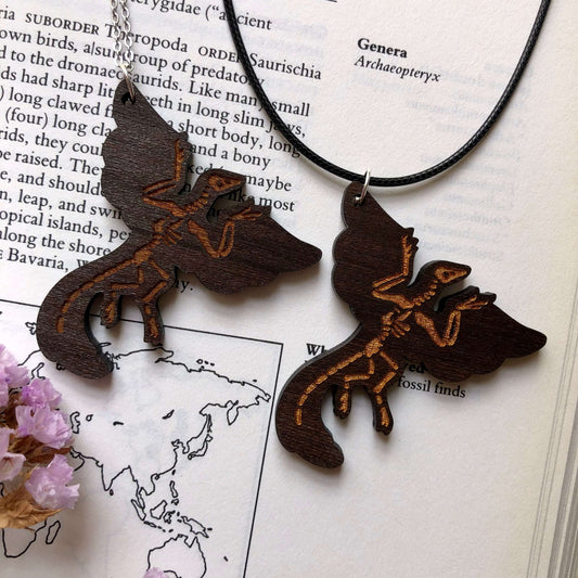 Archaeopteryx Skeleton Necklace