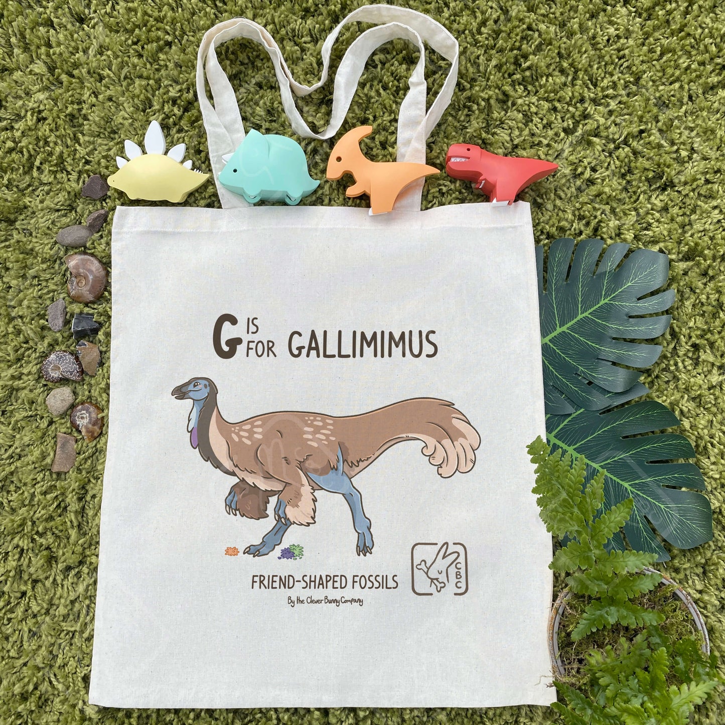 Dinosaur Tote Bags A-M!