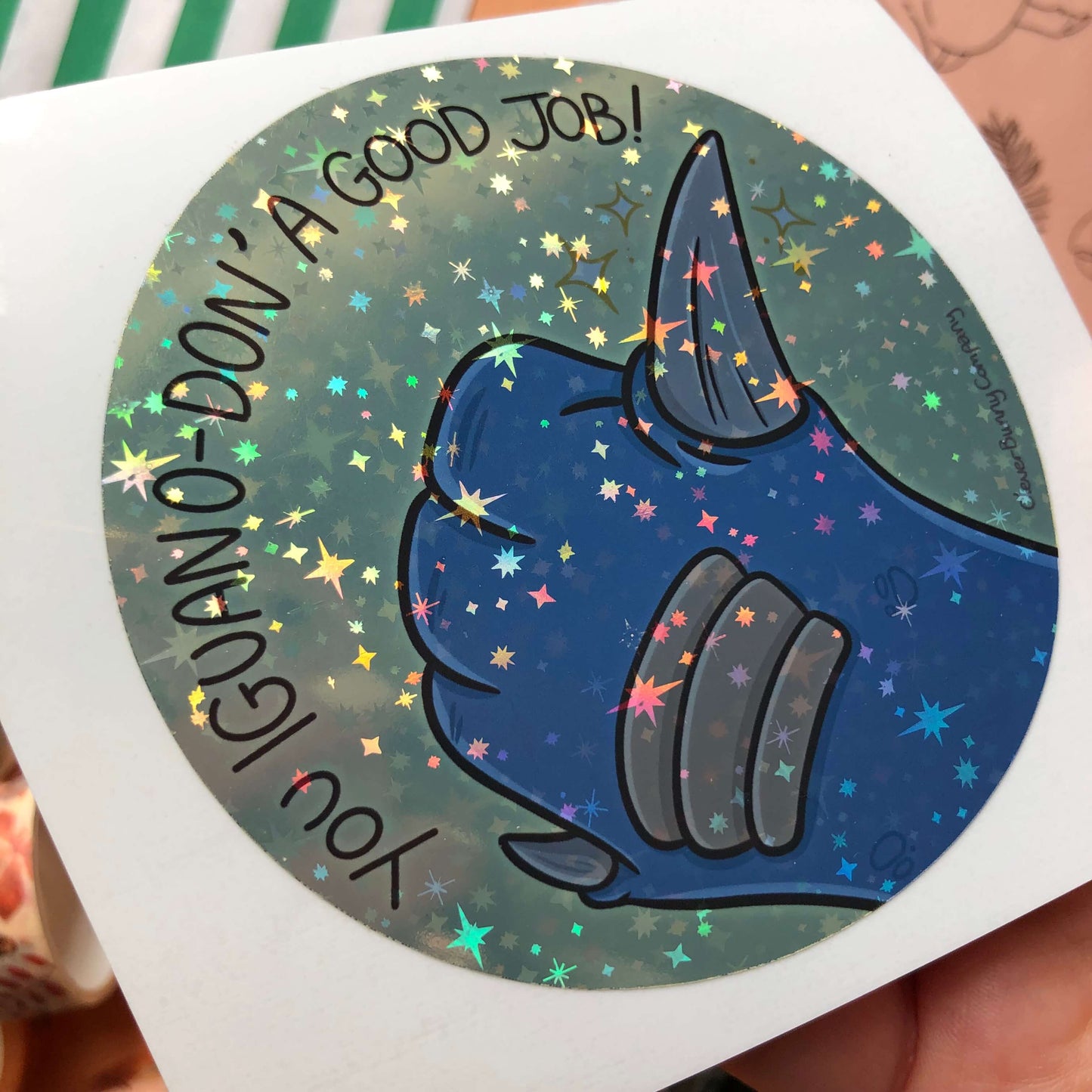 ‘You Iguano-don’ a Good Job’ Sticker