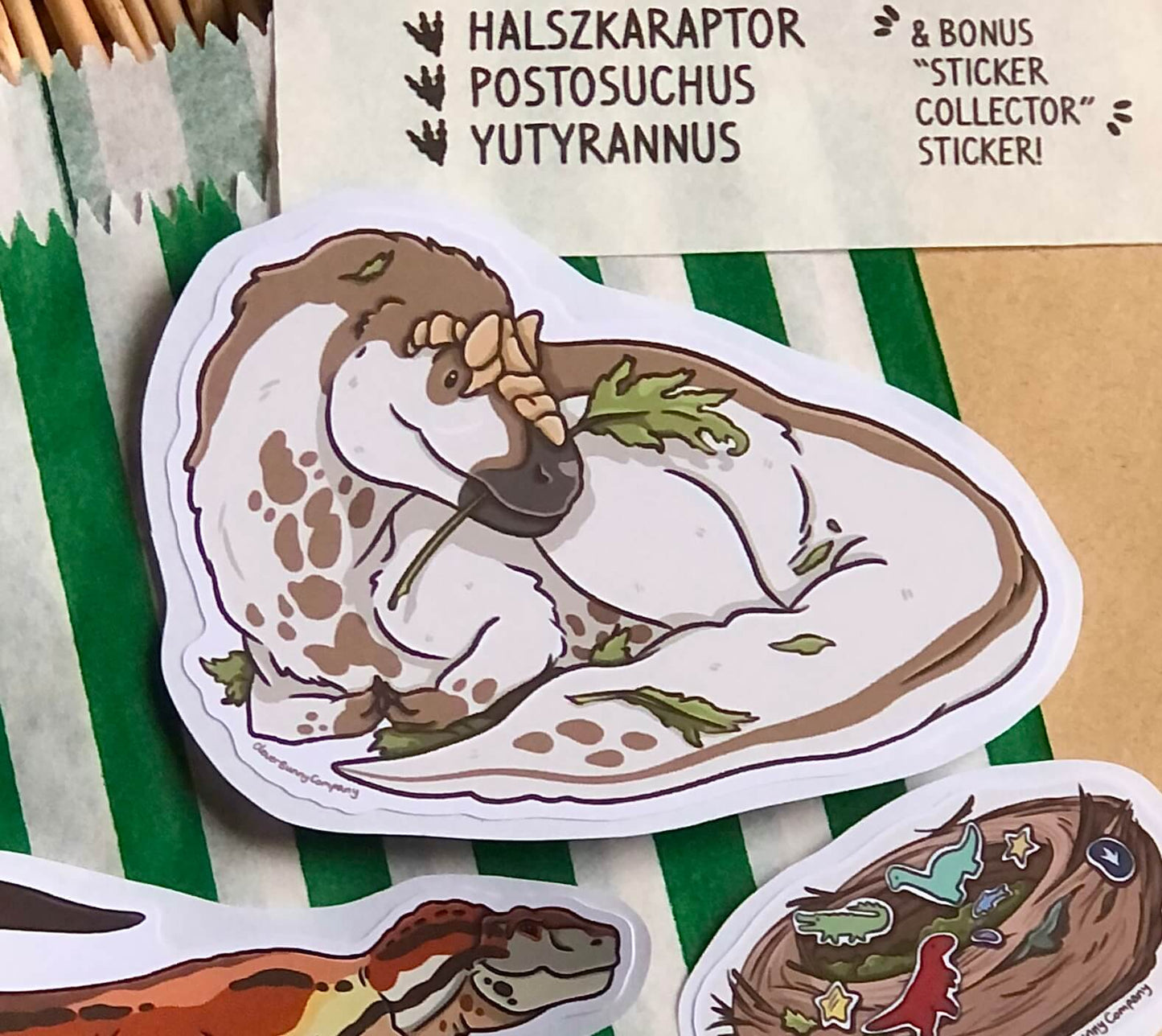 Past Sticker Club Leftover Stickers