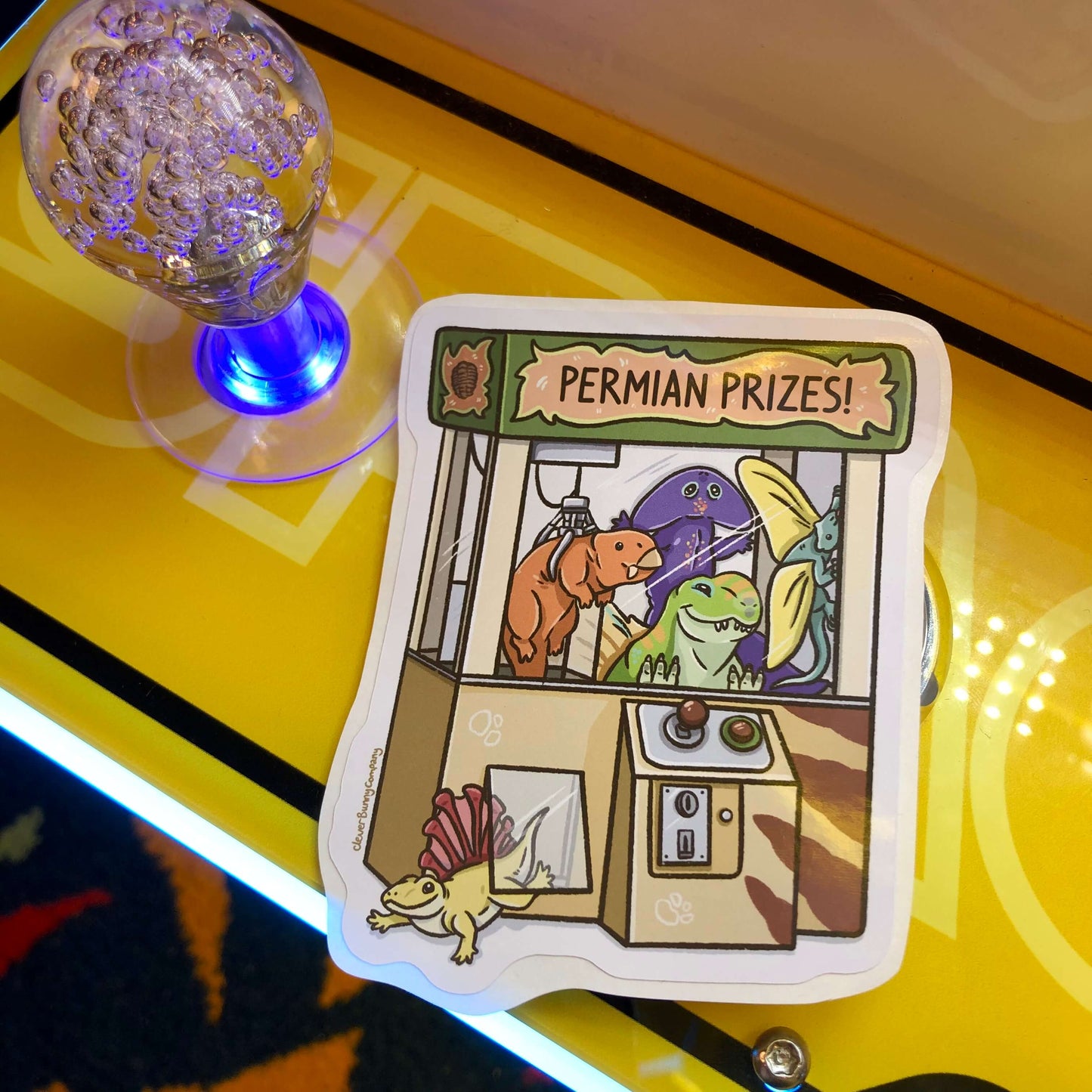 Permian Prizes Claw Machine Sticker