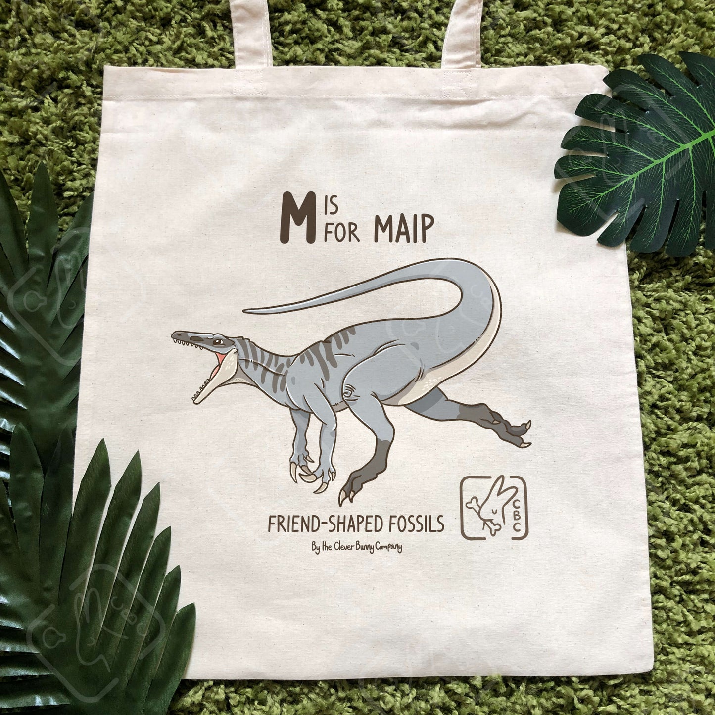 Dinosaur Tote Bags A-M!