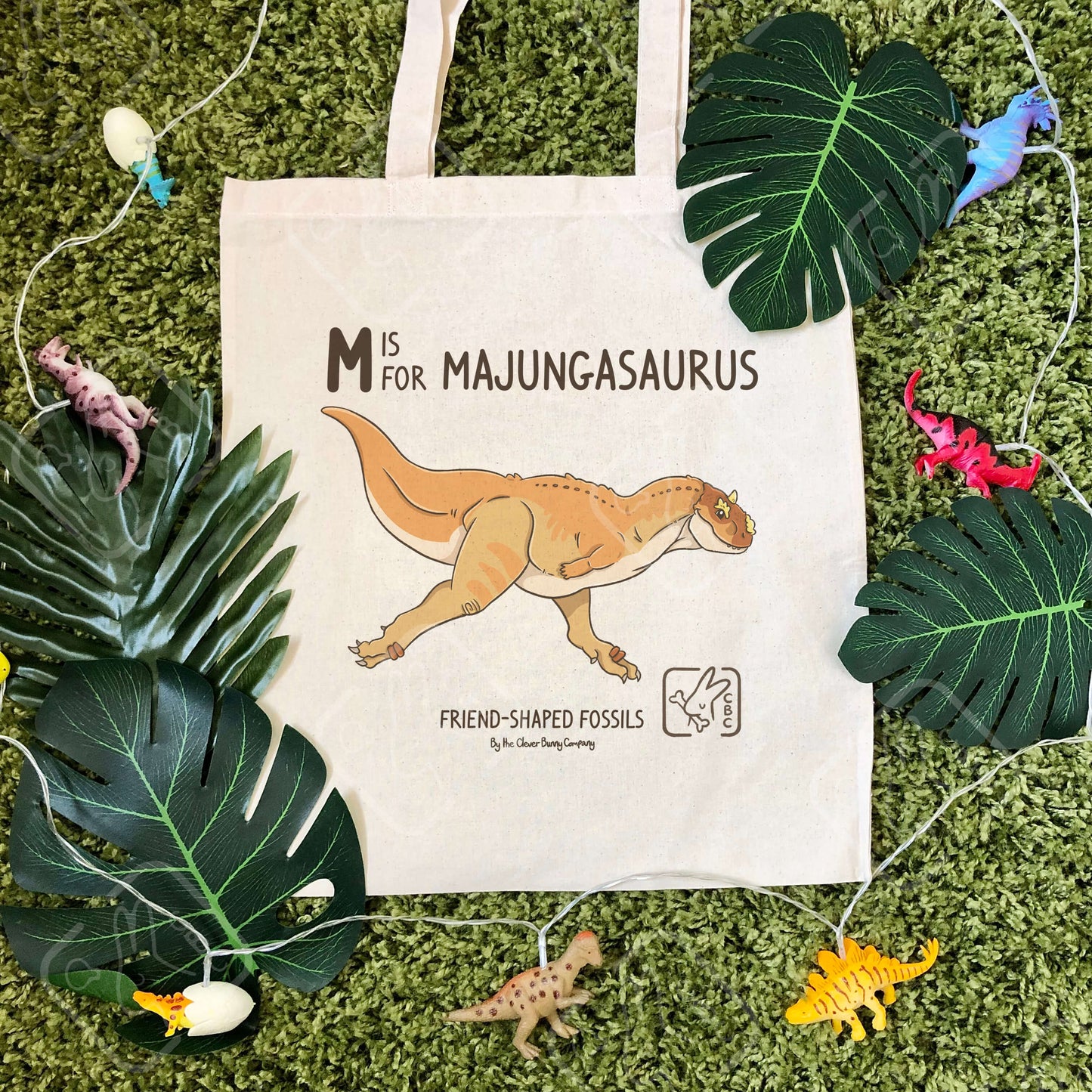 Dinosaur Tote Bags A-M!
