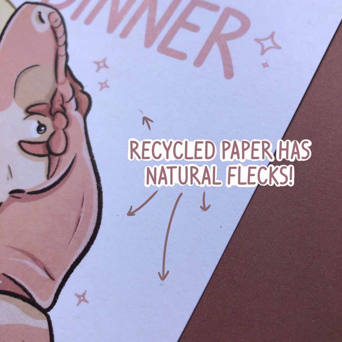 Girl Dinner Tyrannosaurus Rex Art Print