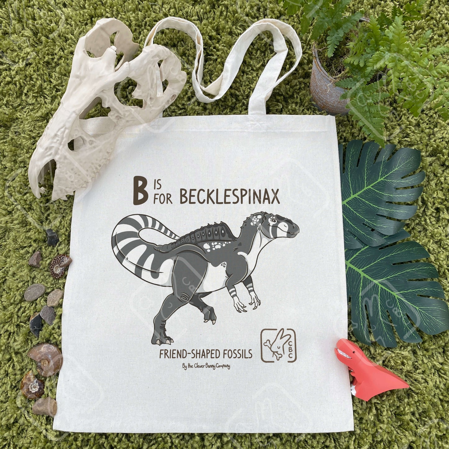 Dinosaur Tote Bags A-M!