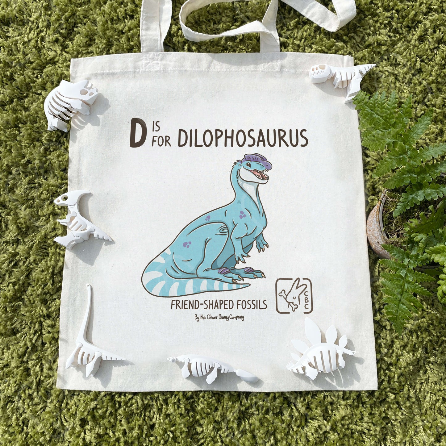 Dinosaur Tote Bags A-M!