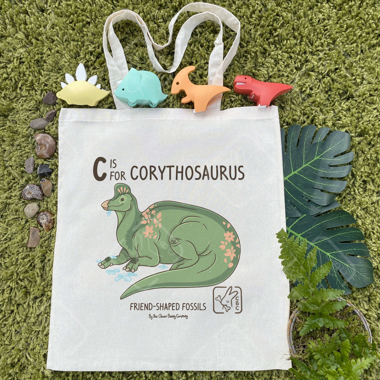Dinosaur Tote Bags A-M!
