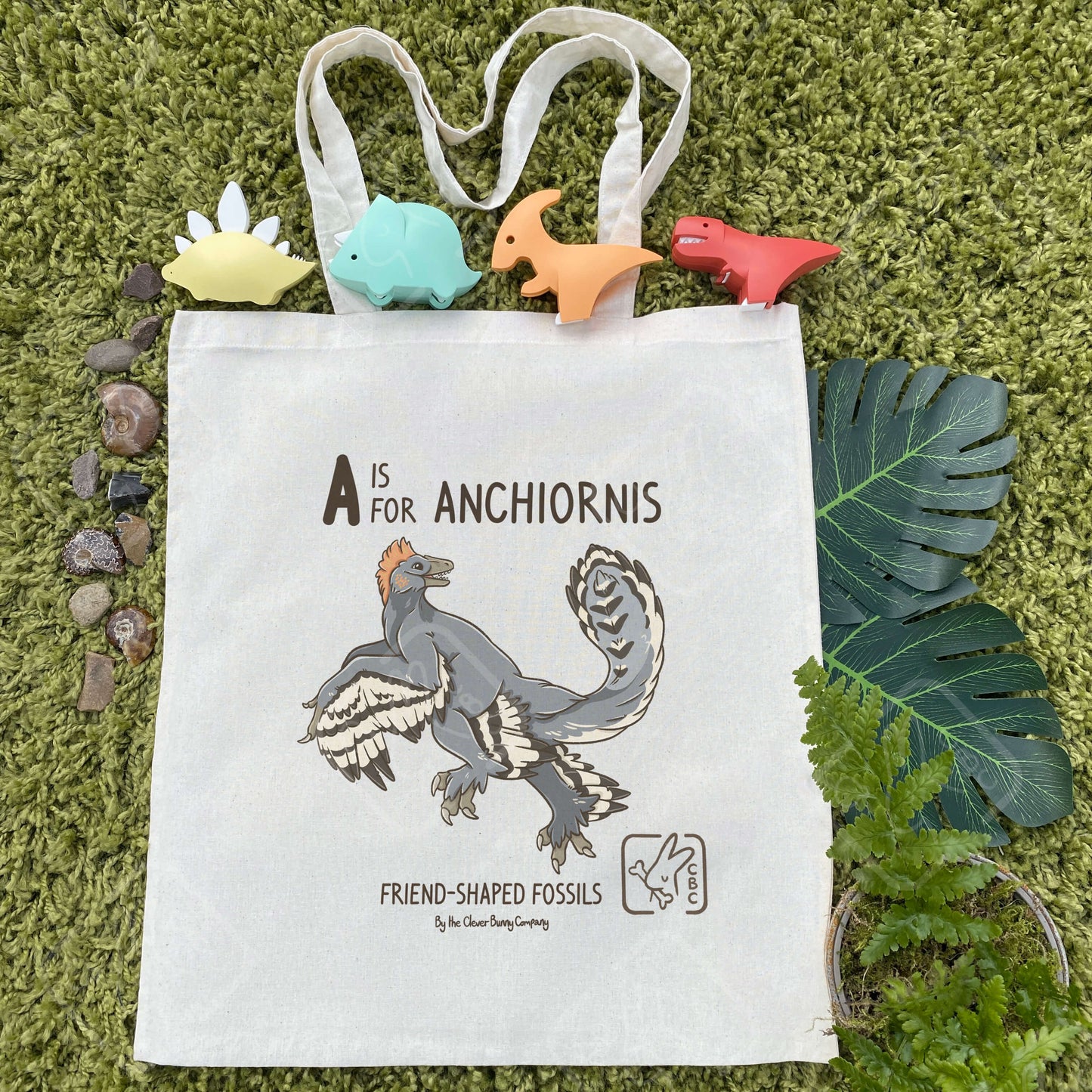 Dinosaur Tote Bags A-M!