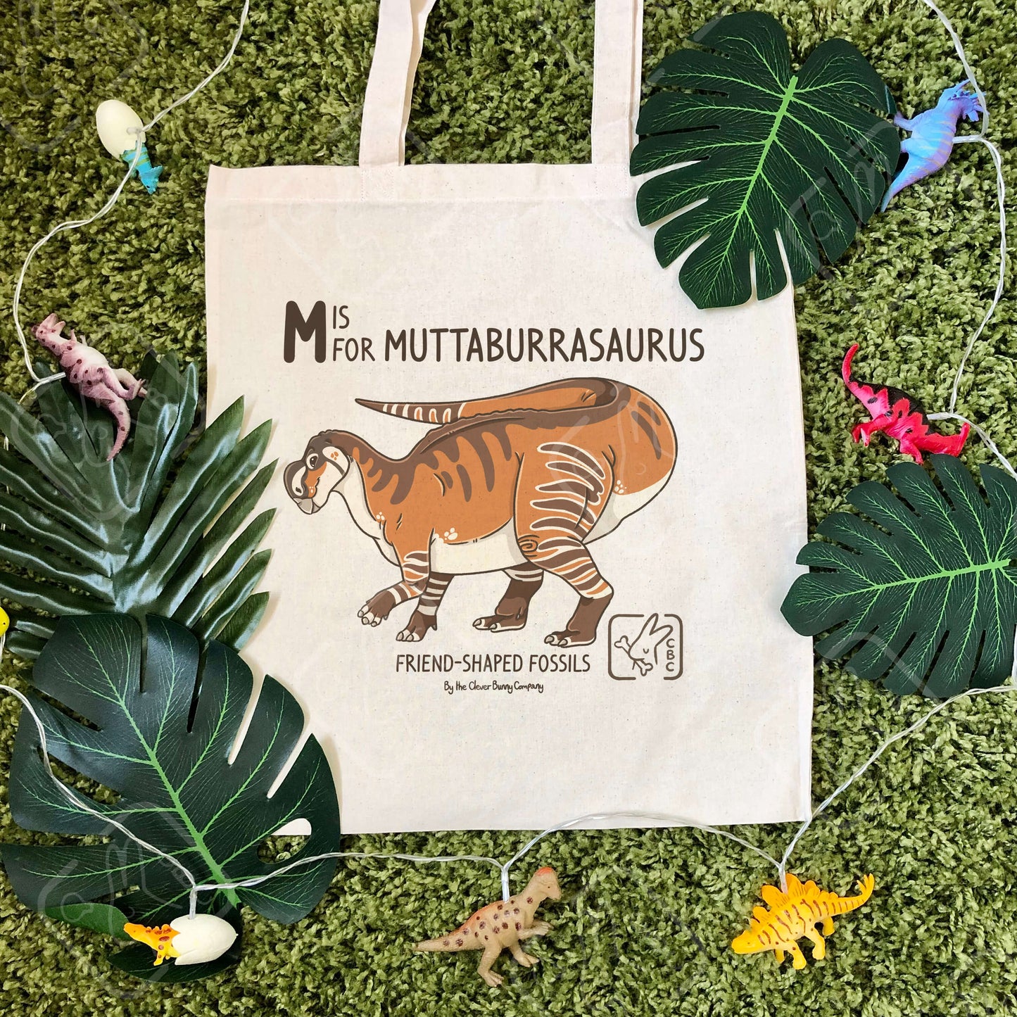 Dinosaur Tote Bags A-M!