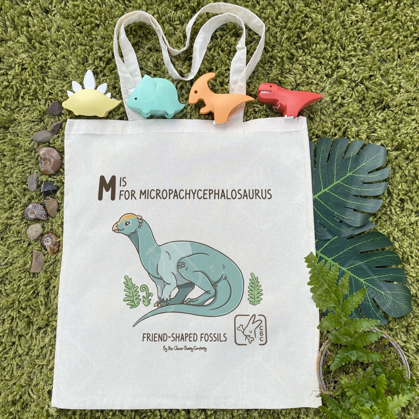 Dinosaur Tote Bags A-M!
