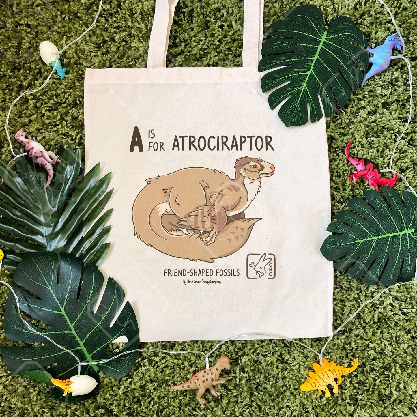 Dinosaur Tote Bags A-M!
