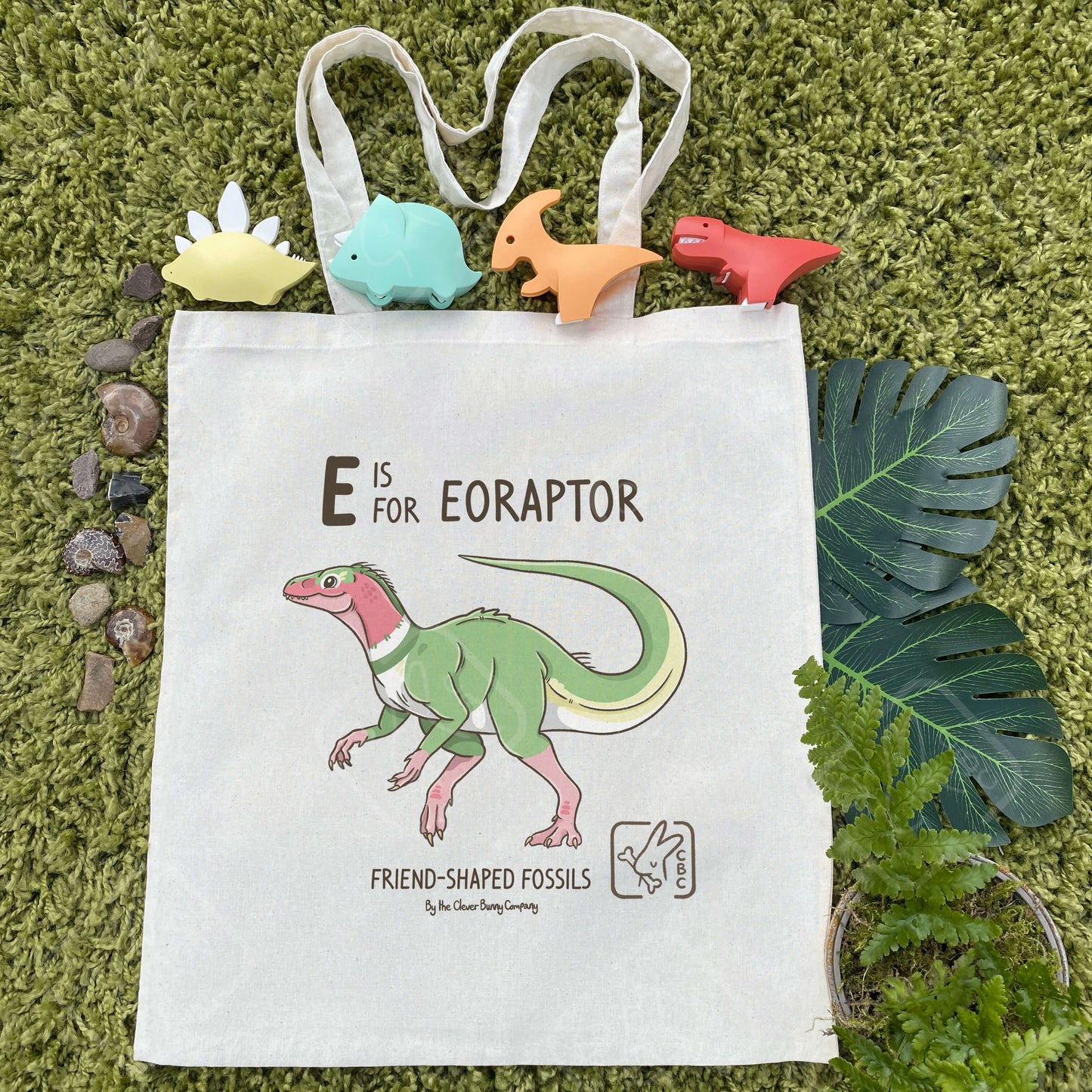 Dinosaur Tote Bags A-M!