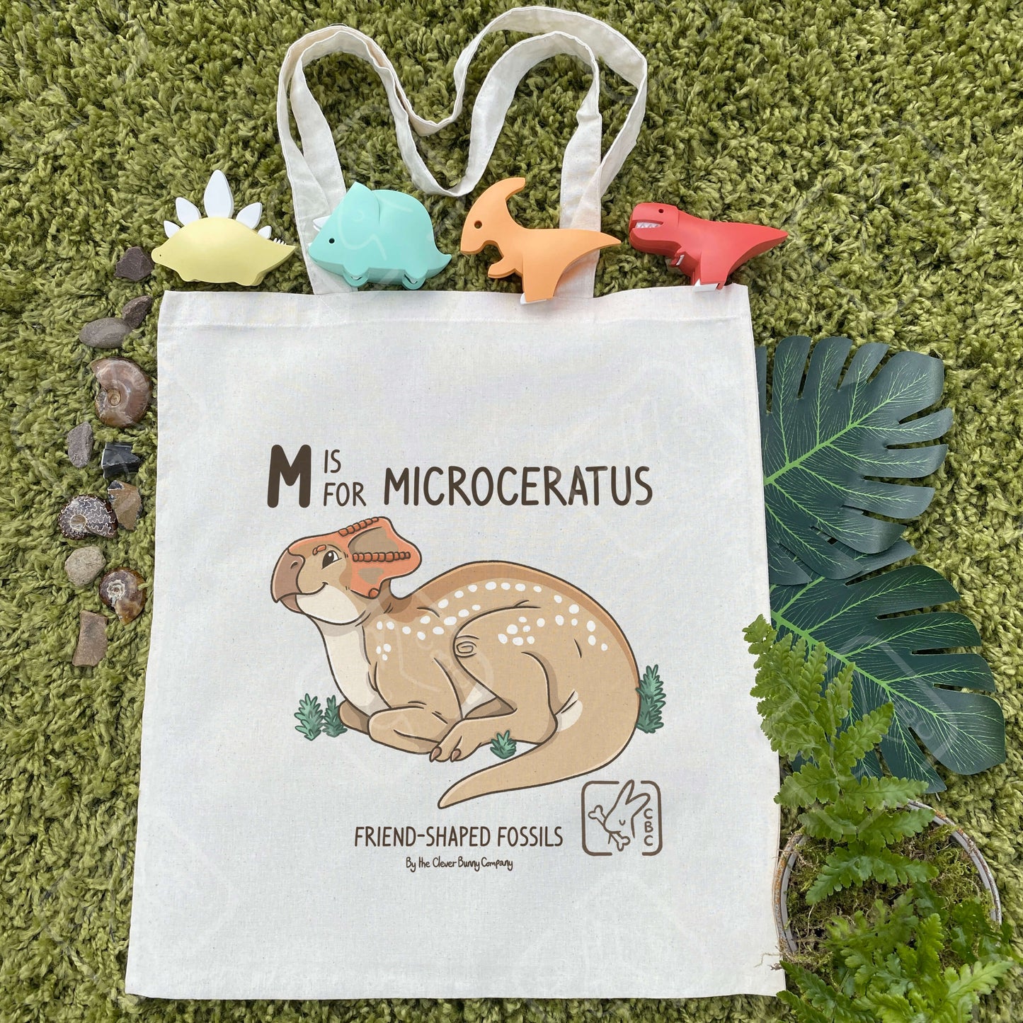 Dinosaur Tote Bags A-M!