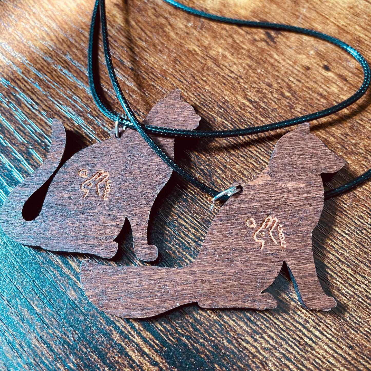 Cat Skeleton Necklace