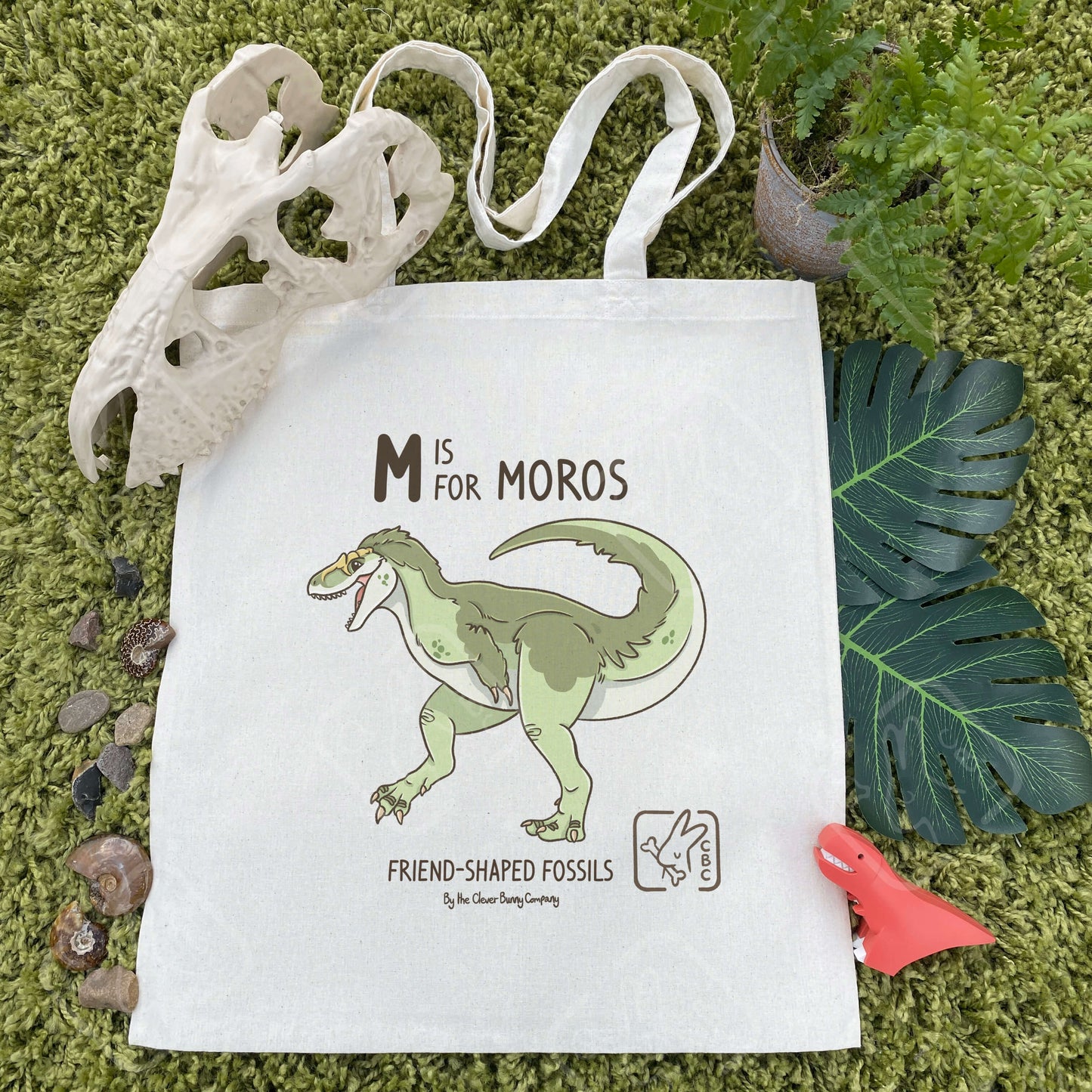 Dinosaur Tote Bags A-M!