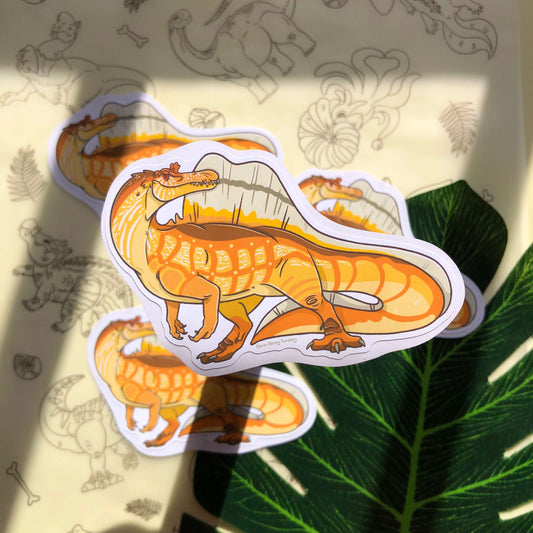 Pacific Seahorse Spinosaurus Sticker