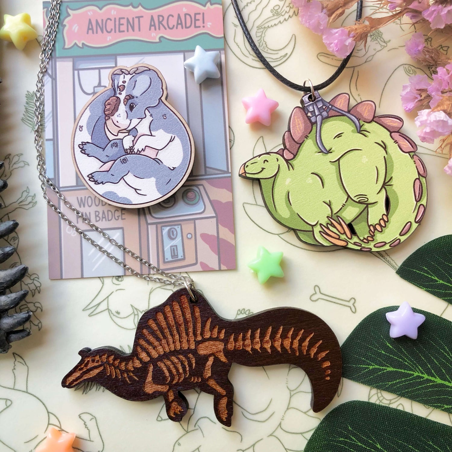 Necklaces & Pin Badges