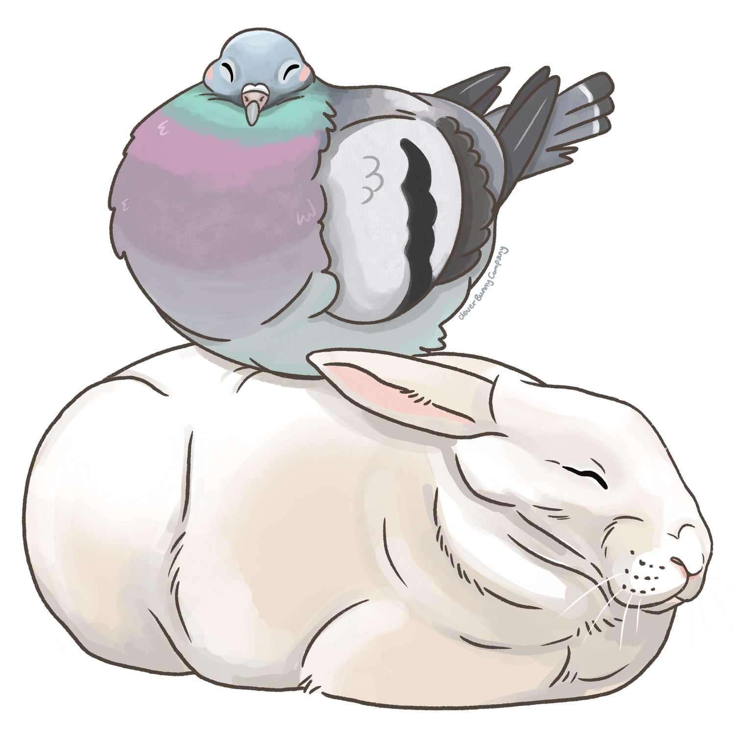 Bunnies and Birds