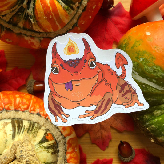 Devil Beelzebufo (Devil Toad) Sticker