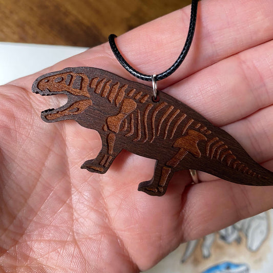 Erythrosuchus Skeleton Necklace