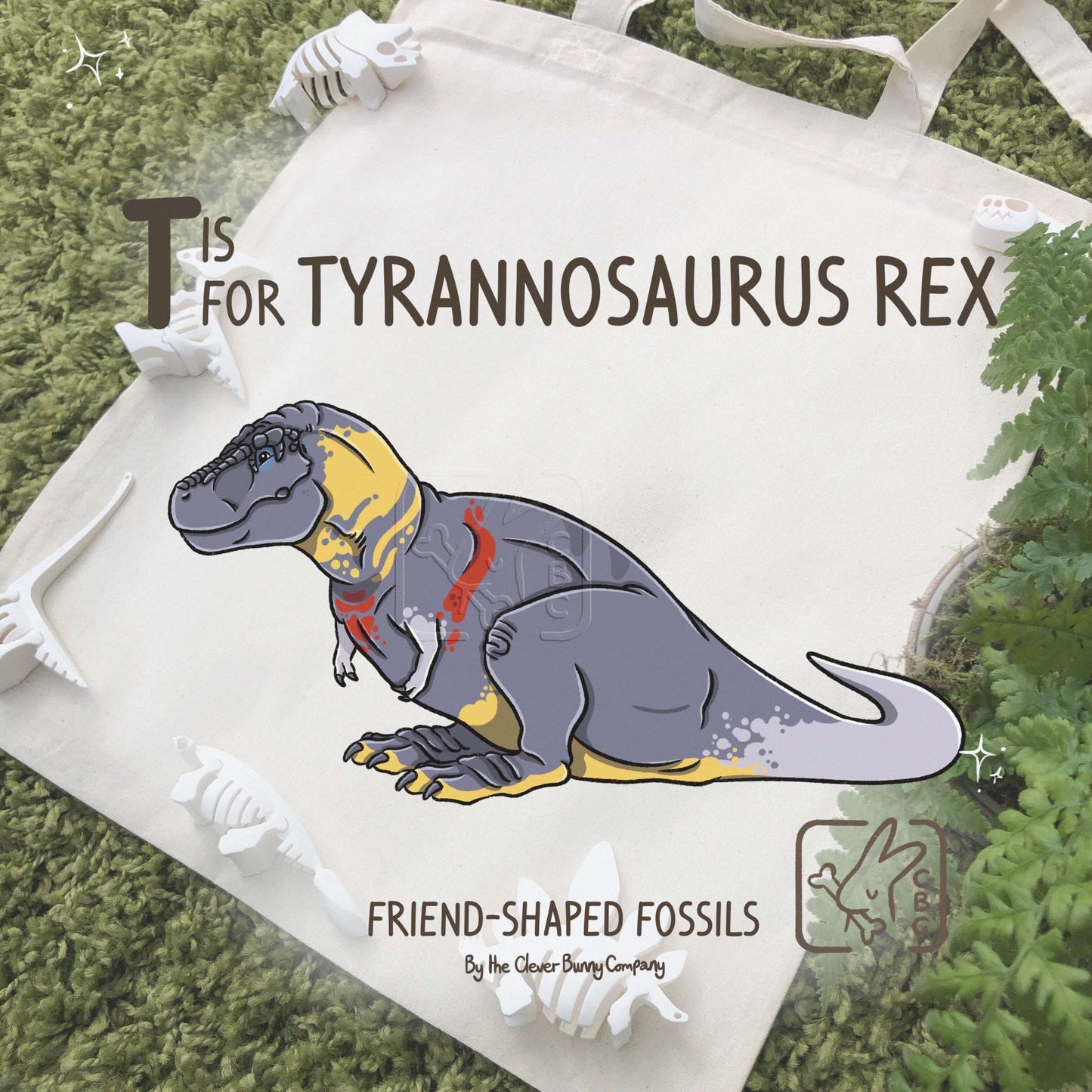 Dinosaur Tote Bags N-Z!