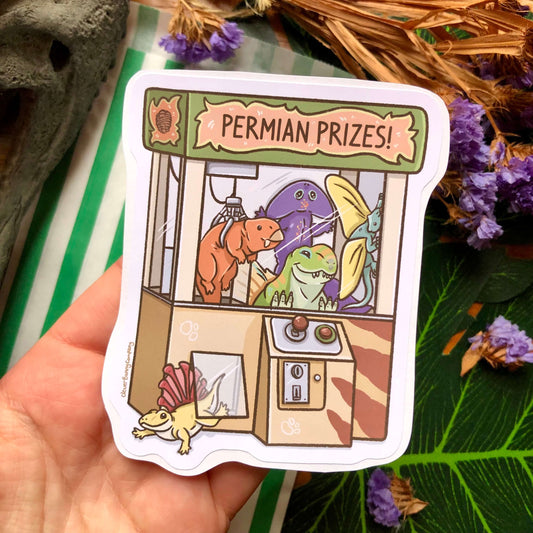 Permian Prizes Claw Machine Sticker