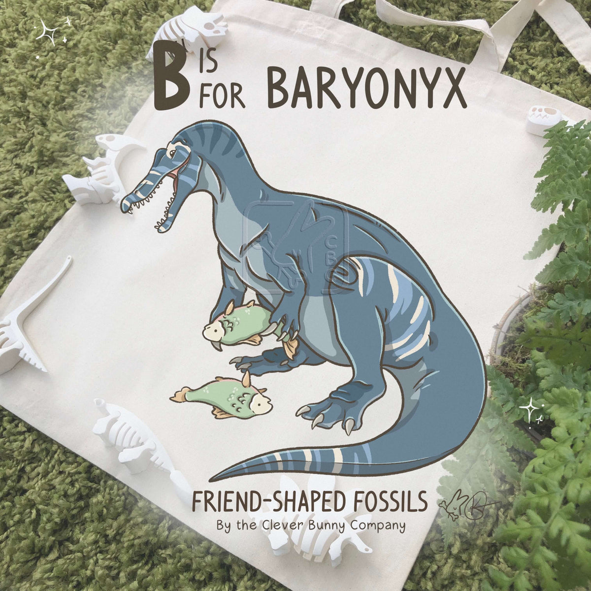 Dinosaur Tote Bags A-M!