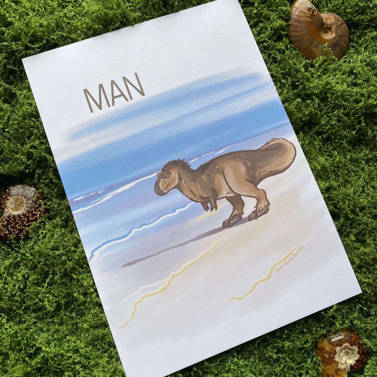 Nanuqsaurus Man Meme Art Print