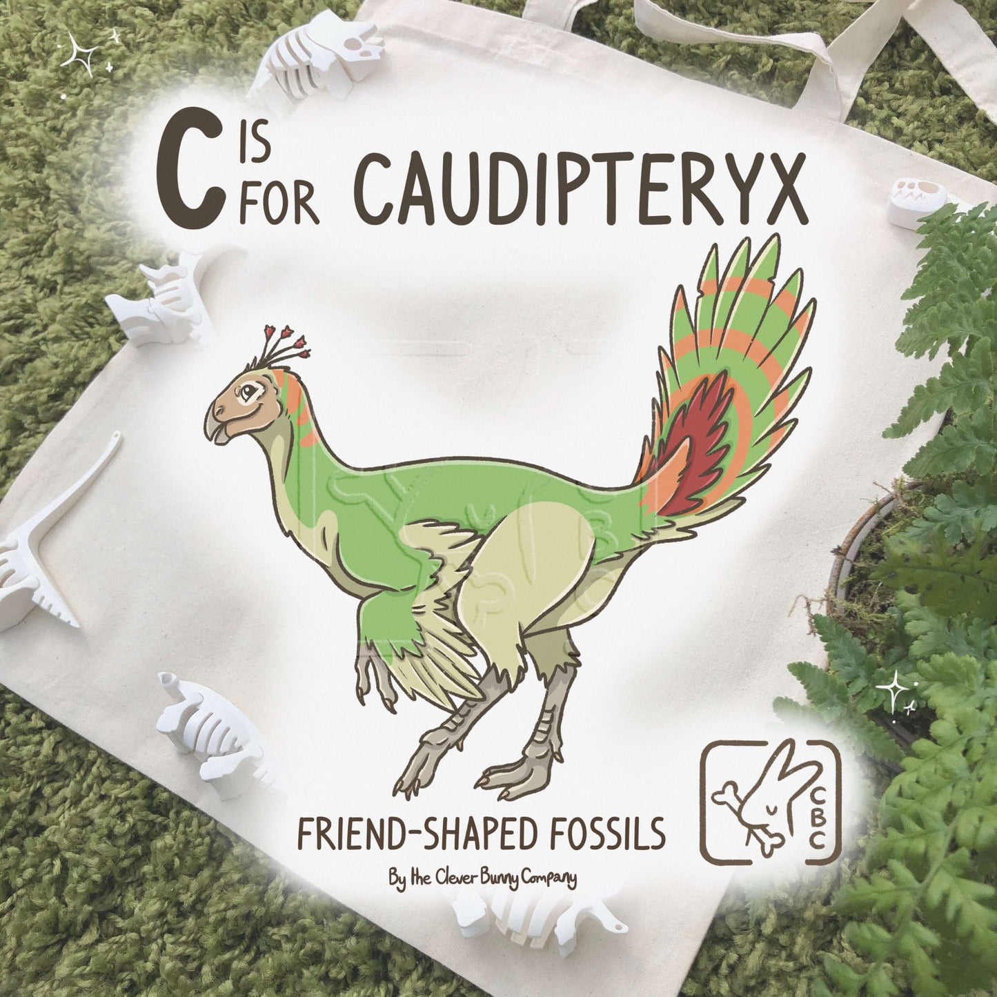 Dinosaur Tote Bags A-M!
