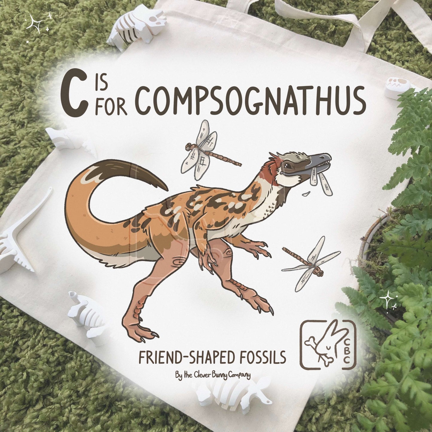 Dinosaur Tote Bags A-M!
