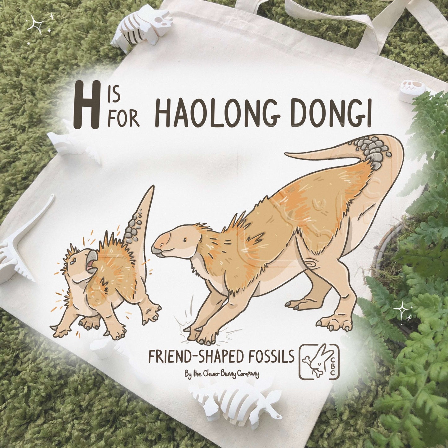 Dinosaur Tote Bags A-M!