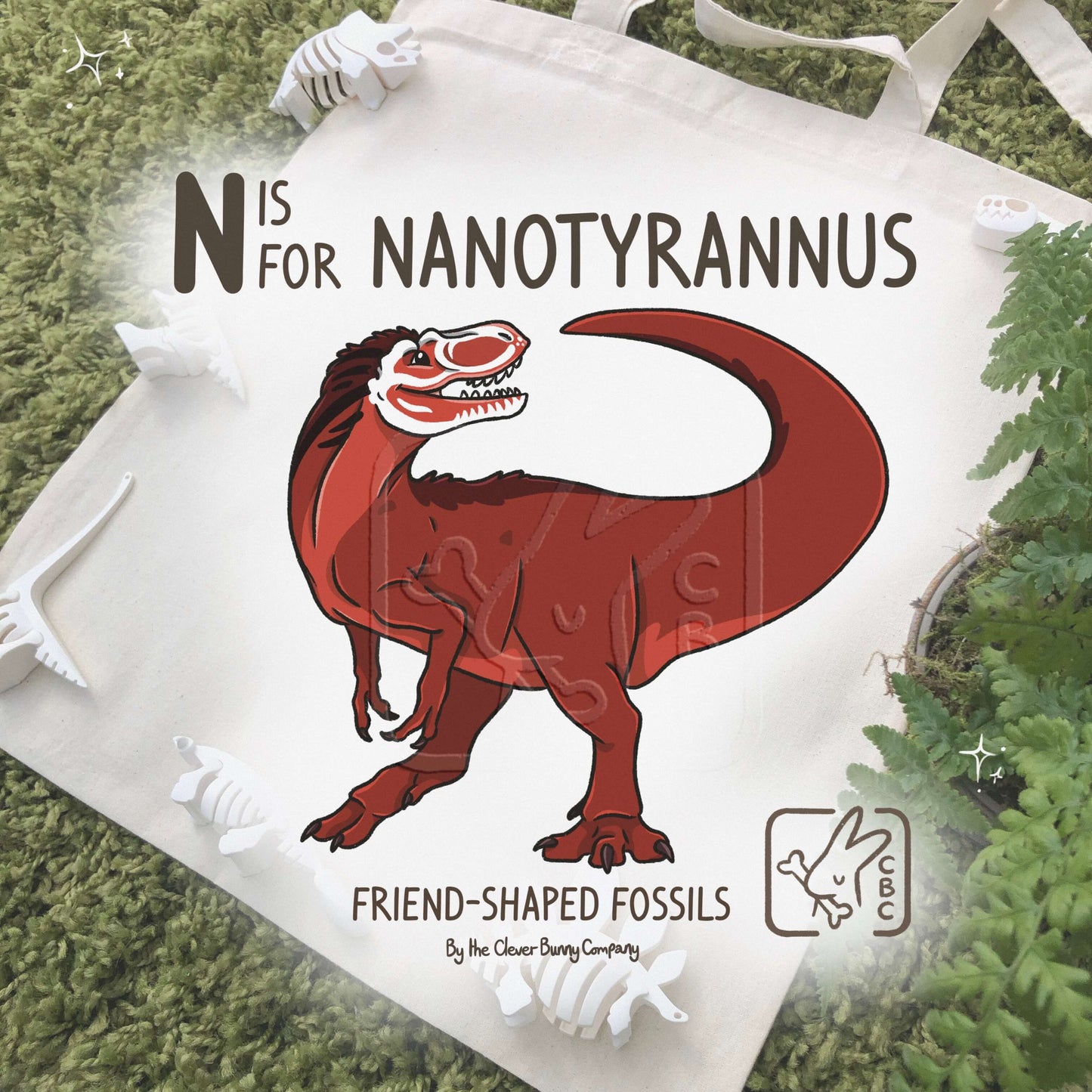 Dinosaur Tote Bags N-Z!