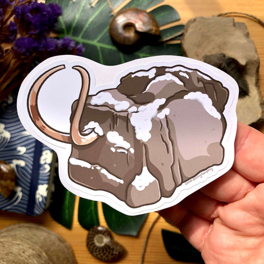 Mammoth Cube Sticker