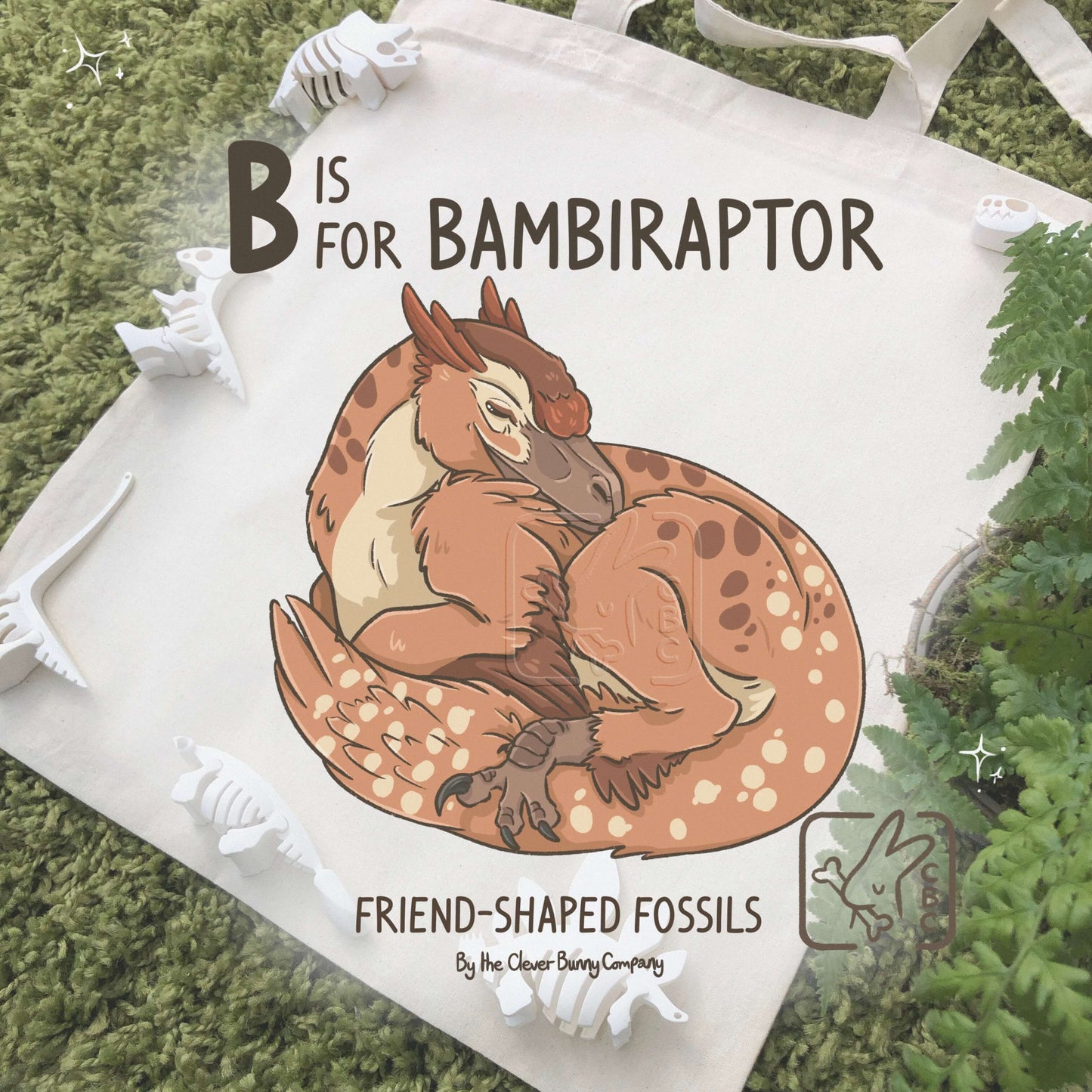 Dinosaur Tote Bags A-M!