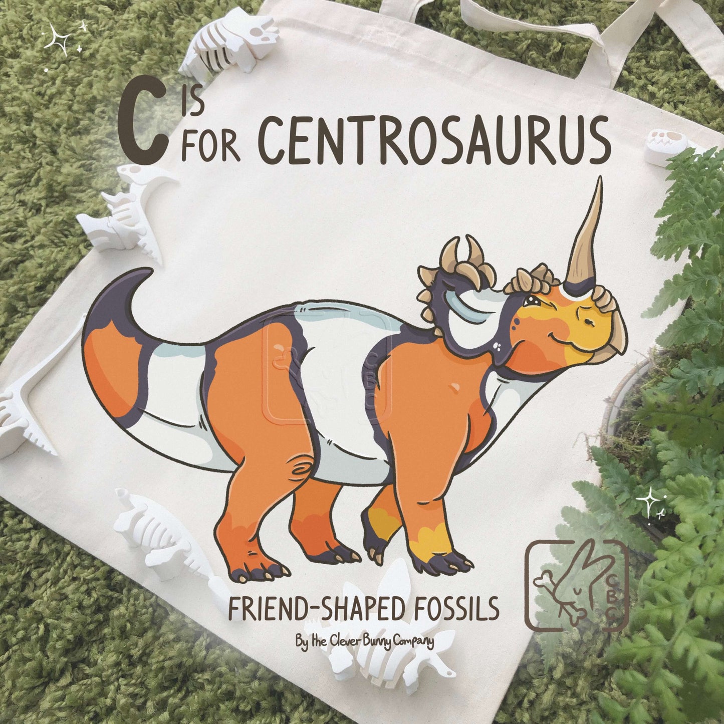 Dinosaur Tote Bags A-M!