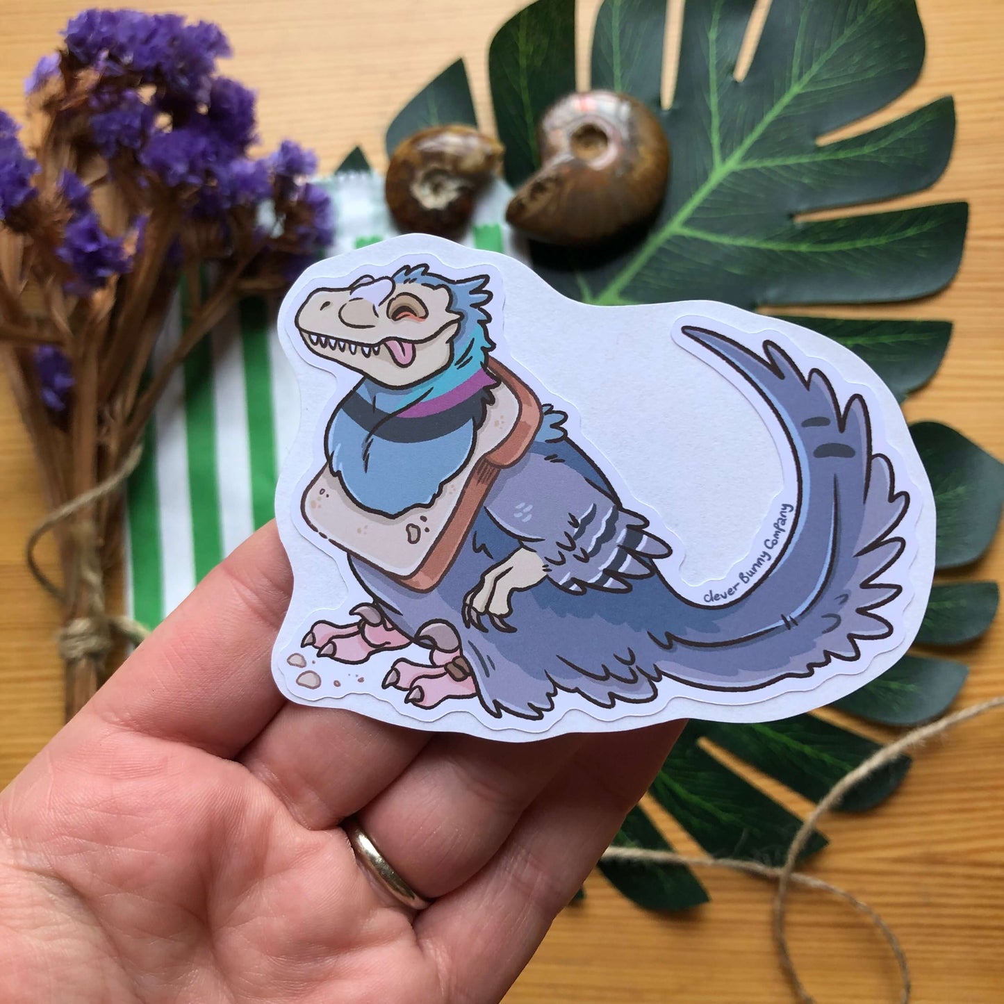 Pigeon Raptor Sticker