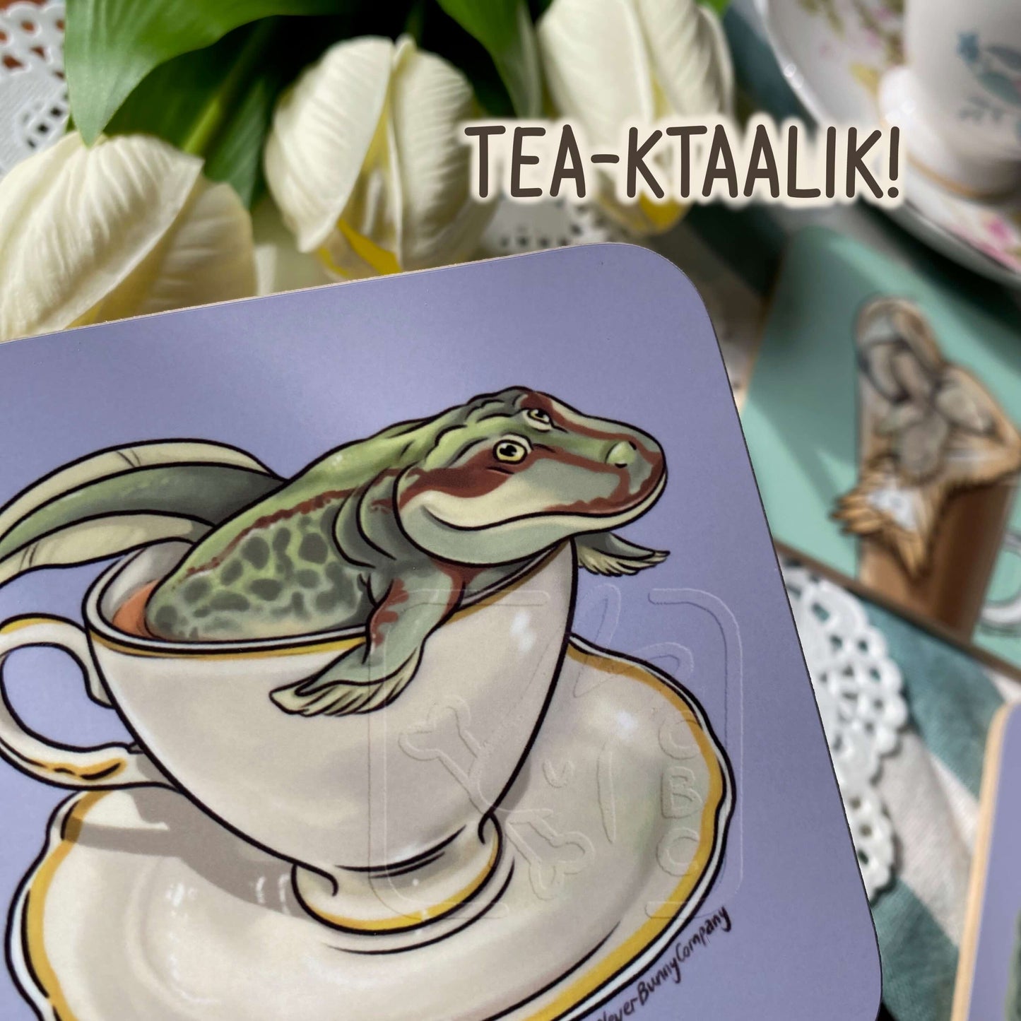 Prehistoric Coasters! (Tiktaalik’s Tearoom)
