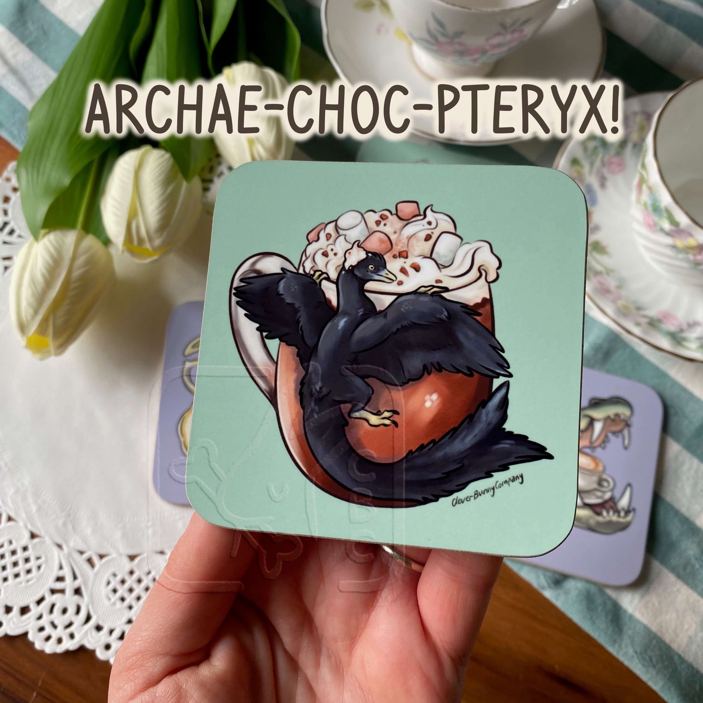 Prehistoric Coasters! (Tiktaalik’s Tearoom)